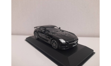 Mercedes SLS AMG Coupe Black series Minichamps 1/43, масштабная модель, scale43, Mercedes-Benz