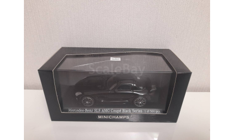 Mercedes SLS AMG Coupe Black series Minichamps 1/43, масштабная модель, scale43, Mercedes-Benz