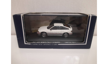 Honda Ballade Sports CR-X 1.5 1/43 Sapi, масштабная модель, Ebbro, scale43