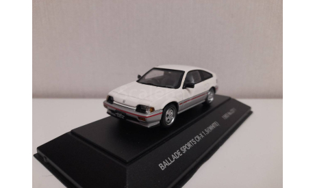 Honda Ballade Sports CR-X 1.5 1/43 Sapi, масштабная модель, Ebbro, scale43