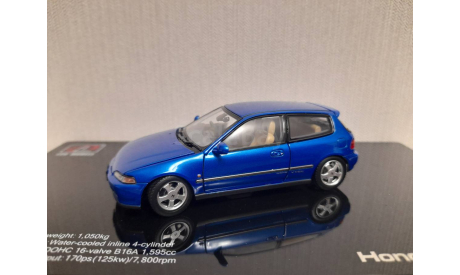 Honda Civic Sir II EG6 LCD Model 1:43, масштабная модель, scale43
