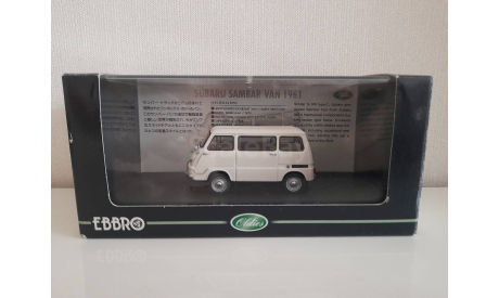 Subaru Sambar Light Van 1961 EBBRO, масштабная модель, scale43