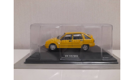 Иж 2126 Ода Nika, масштабная модель, Автолегенды СССР журнал от DeAgostini, scale43