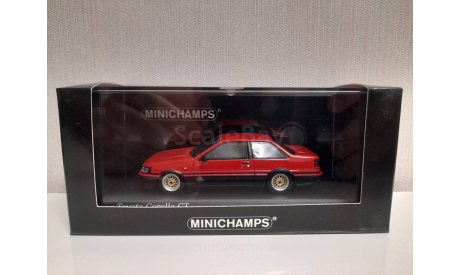 Toyota Corolla GT AE85 Minichamps, масштабная модель, scale43