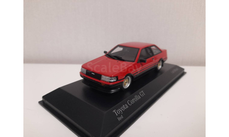 Toyota Corolla GT AE85 Minichamps, масштабная модель, scale43