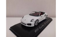 Porsche 911 Turbo S Cabriolet 1/43 minichamps, масштабная модель, scale43