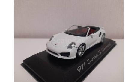 Porsche 911 Turbo S Cabriolet 1/43 minichamps, масштабная модель, scale43