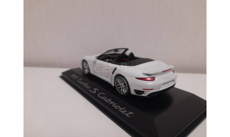 Porsche 911 Turbo S Cabriolet 1/43 minichamps, масштабная модель, scale43