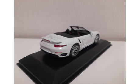 Porsche 911 Turbo S Cabriolet 1/43 minichamps, масштабная модель, scale43