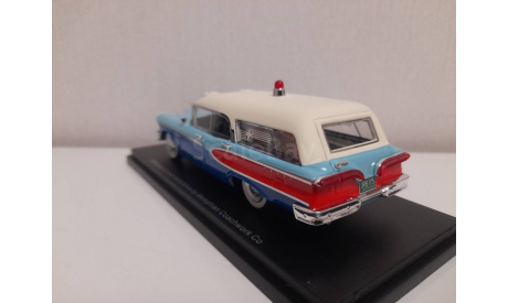 Edsel Corsair Ambulance by Memphian Coachwork Co 1958 1/43 Esval model, масштабная модель, Esval models, scale43