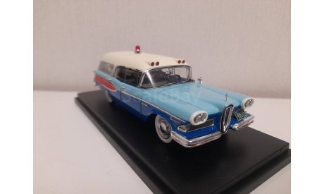 Edsel Corsair Ambulance by Memphian Coachwork Co 1958 1/43 Esval model, масштабная модель, Esval models, scale43
