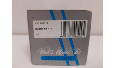 Bugatti EB110 Minichamps 1/43, масштабная модель, scale43