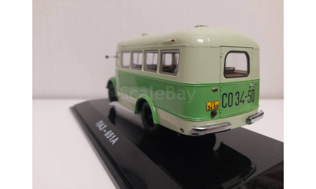 ПАЗ 651А Маршрут Вокзал - Старая Мацеста 1956 СССР Dip 1:43 165101, масштабная модель, DiP Models, scale43