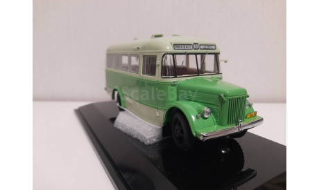 ПАЗ 651А Маршрут Вокзал - Старая Мацеста 1956 СССР Dip 1:43 165101, масштабная модель, DiP Models, scale43