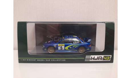 Subaru Impreza WRC rally Monte Carlo 1998 Richard Burns 1/43, масштабная модель, HobbyJapan43, scale43