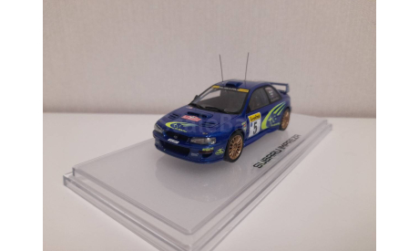 Subaru Impreza WRC rally Monte Carlo 1998 Richard Burns 1/43, масштабная модель, HobbyJapan43, scale43
