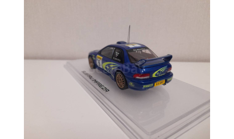 Subaru Impreza WRC rally Monte Carlo 1998 Richard Burns 1/43, масштабная модель, HobbyJapan43, scale43