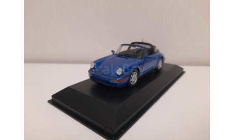 Porsche 911 Carrera 2 Targa 964 minichamps 1/43, масштабная модель, scale43