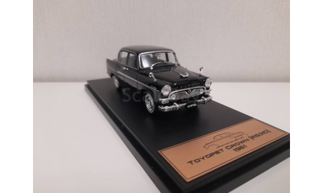 Toyopet Crown RS31D 1961 ALMOST Real - HACHETTE Japan cars collection, масштабная модель, scale43, Toyota