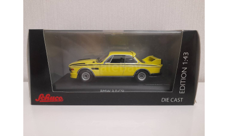 BMW 3.0 CSL E9 1/43 schuco, масштабная модель, scale43