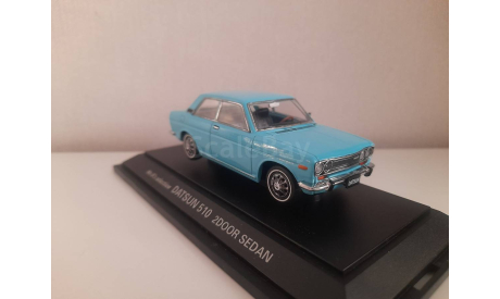 Datsun 510 2-door sedan Nissan Bluebird ebbro 1/43, масштабная модель, scale43