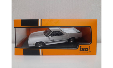 CHEVROLET El Camino SS 1987 White 1-43 ixo CLC560, масштабная модель, IXO Road (серии MOC, CLC), scale43