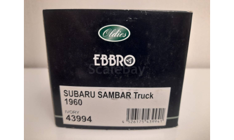 Subaru Sambar Truck 1960 EBBRO, масштабная модель, scale43