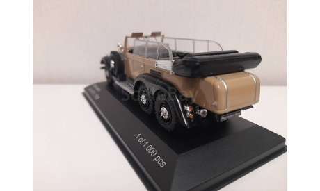 Mercedes G4 W31 1938 whitebox 1/43, масштабная модель, scale43, Mercedes-Benz