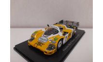 Porsche 956 winner Le Mans 1984 pescarolo ludwig, масштабная модель, Spark, scale43