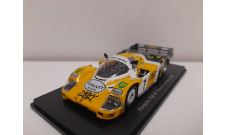 Porsche 956 winner Le Mans 1984 pescarolo ludwig, масштабная модель, Spark, scale43