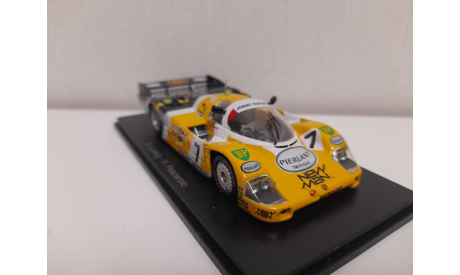 Porsche 956 winner Le Mans 1984 pescarolo ludwig, масштабная модель, Spark, scale43
