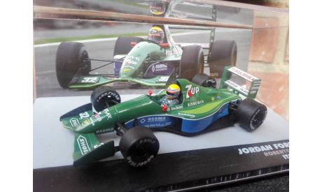 Jordan Ford 191 Roberto Moreno 1991, масштабная модель, Altaya, scale43