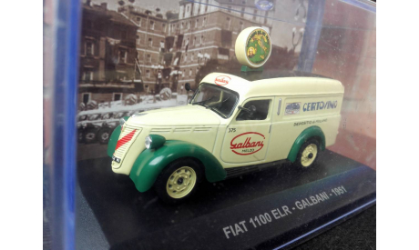 Fiat 1100 ELR 1951, масштабная модель, Atlas, scale43