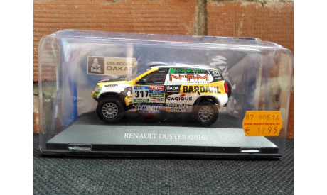 Renault Duster #317 Rallye Dakar 2016 Spataro, Lozada , масштабная модель, Luppa, scale43