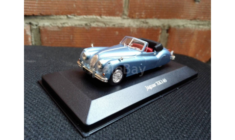 Jaguar XK140 Roadster, масштабная модель, Altaya, scale43