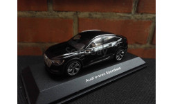 Audi e-tron Sportback year 2020 black 1:43 iScale
