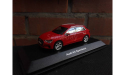 Audi A3 Sportback year 2020 tango red 1:43 iScale