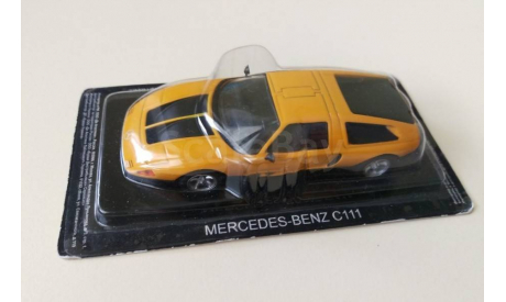 Суперкары №65 Mercedes-Benz C111 1/43, журнальная серия Суперкары (DeAgostini), 1:43