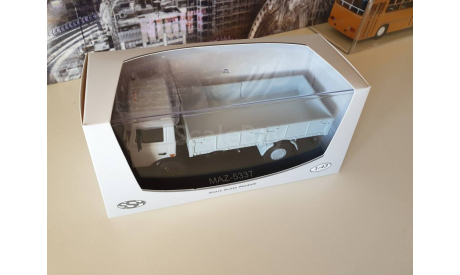 МАЗ-5337 бортовой поздний 1/43 SSM, масштабная модель, scale43, Start Scale Models (SSM)