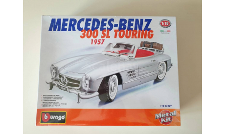 Mercedes-Benz 300 SL Touring 1957 kit  1/18 Bburago, масштабная модель, 1:18