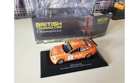 BMW 320si E90 Colin Turkington BTCC champion 2009 1/43 Atlas, масштабная модель, 1:43