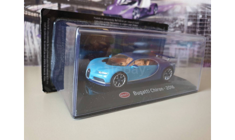 Бугатти Широн Bugatti Chiron 2016 1/43 Altaya, масштабная модель, scale43