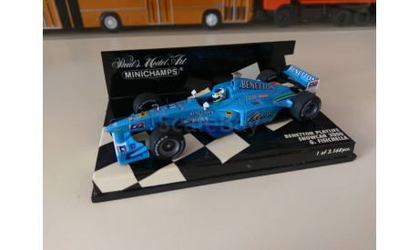 Benetton B200 showcar F1 2000 Fisichella 1/43 Minichamps, масштабная модель, scale43