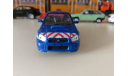 Полицейские машины мира №4 Subaru Impreza Полиция Франции 1/43, журнальная серия Полицейские машины мира (DeAgostini), scale43