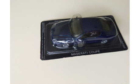Суперкары №5 Maserati Coupe 1/43, журнальная серия Суперкары (DeAgostini), 1:43