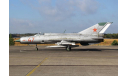 Легендарные самолеты №4 МиГ-21 1/123 Деагостини, журнальная серия масштабных моделей, scale120, DeAgostini