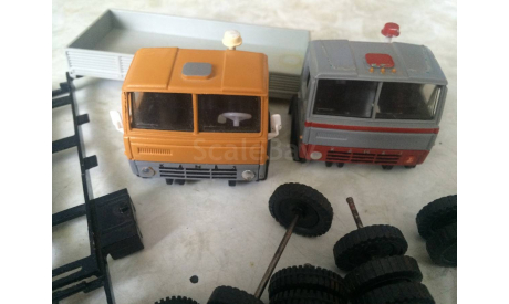 Запчасти на Камазы (Элекон), масштабная модель, 1:43, 1/43