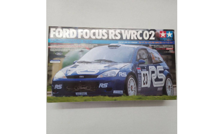 Модель Ford Focus RS WRS 02 Performance Blue, сборная модель автомобиля, Tamiya, scale24