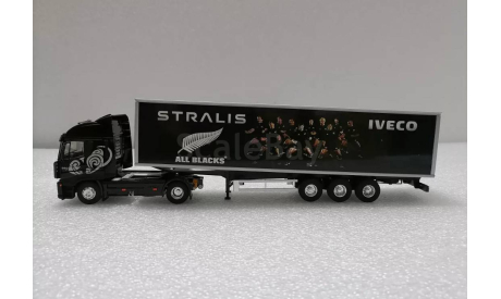 Iveco Stralis  All Blacks - седельный тягач Ивеко Стралис, масштабная модель, Eligor, scale0