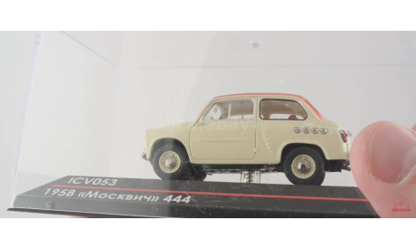ICV053 1958 МОСКВИЧ 444, масштабная модель, scale43